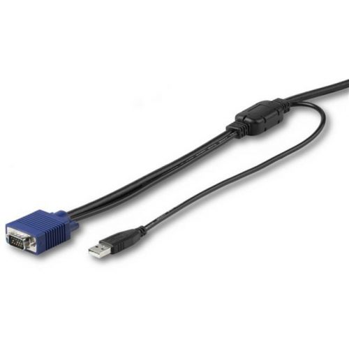 Startech .com 6 ft. (1.8 m) USB KVM Cable for .com Rackmount ConsolesVGA and USB KVM Console Cable (RKCONSUV6)5.91 ft KVM Cable f… RKCONSUV6
