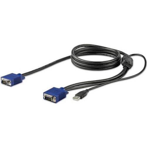 Startech .com 6 ft. (1.8 m) USB KVM Cable for .com Rackmount ConsolesVGA and USB KVM Console Cable (RKCONSUV6)5.91 ft KVM Cable f… RKCONSUV6