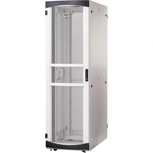 Eaton Enclosure,52U, 800mm W x 1200mm D WhiteFor Server, UPS52U Rack HeightWhite RSV5282W