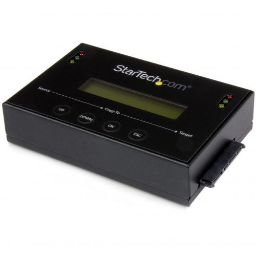 Startech .com 1:1 Standalone Hard Drive Duplicator with Disk Image Library Manager for Backup & Restore, HDD/SSD ClonerStandalone 2.5/3.5i… SATDUP11IMG