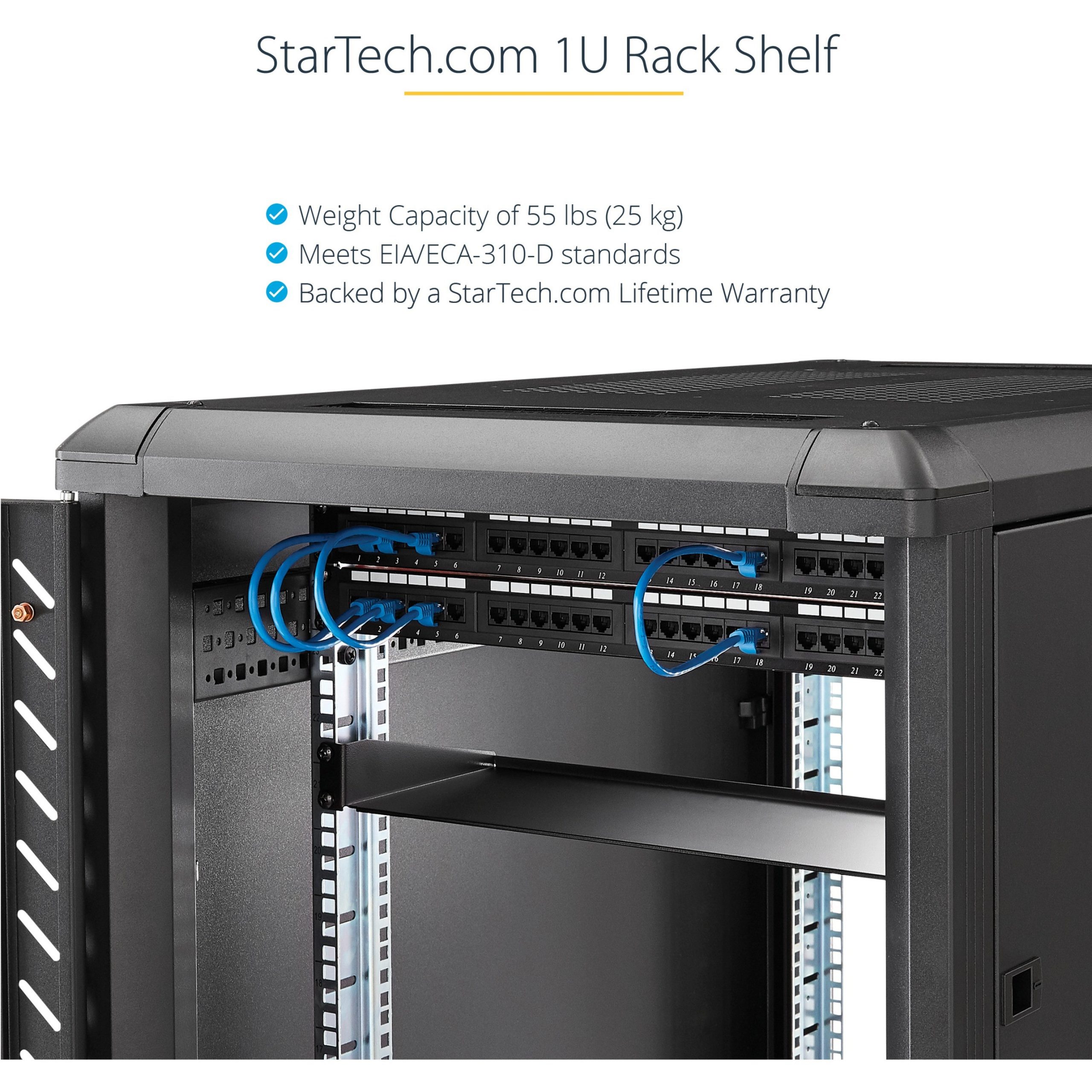 22 Deep Slide Server Rack Cabinet Shelf - Rack Shelves, Server Rack  Accessories