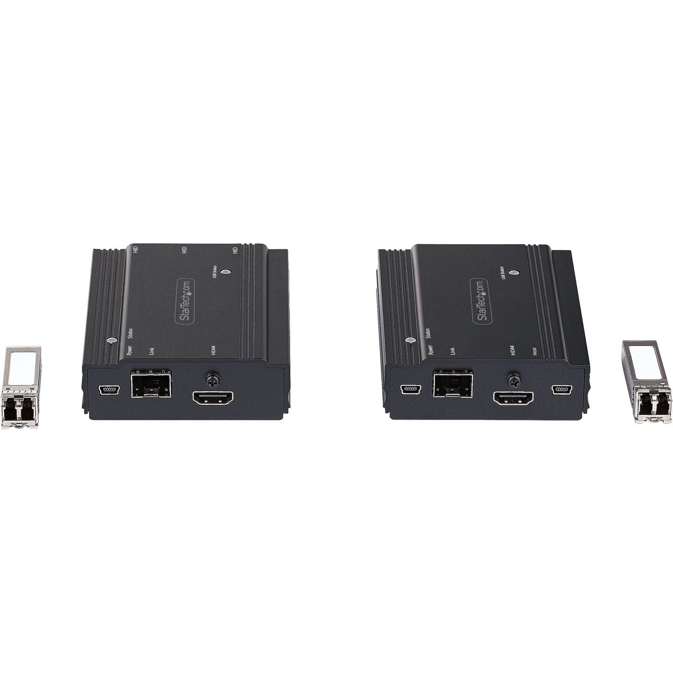 4K HDMI USB KVM Extender over Fiber, Kit - KVM Extenders