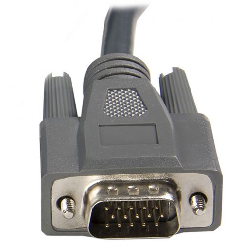 Startech .com .com 2-in-1USB/ VGA cable4 pin USB Type A, HD-15 (M)HD-15 (M)6 ftHD-15 Male VideoHD-15 Male Video SVUSBVGA6