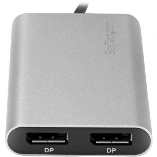 Startech .com Thunderbolt 3 to Dual DisplayPort AdapterThunderbolt to 2x DP Converter4K 60HzWindows only CompatibleDisplayPort/Thunde… TB32DP2