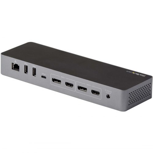 Startech .com Thunderbolt 3 Dock w/USB-C Host CompatibilityDual 4K 60Hz DP 1.4 or HDMI TB3/USB-C Docking Station1x 8K96W PD/5xUSBUn… TB3CDK2DH