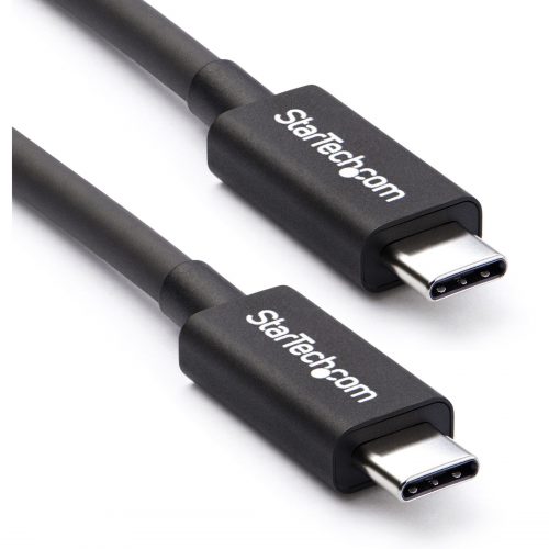 Startech .com Thunderbolt 3 Cable6 ft / 2m4K 60Hz20GbpsUSB C to USB C CableThunderbolt 3 USB Type C Charger CableProvide twic… TBLT3MM2M