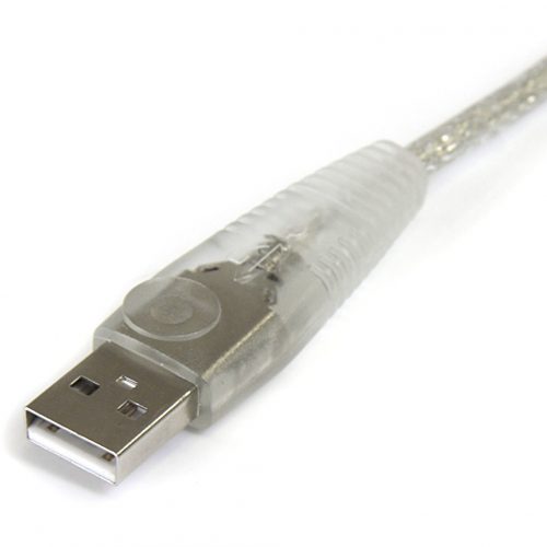 Startech .com .comTransparent USB 2.0 cable4 pin USB Type A (M)4 pin USB Type B (M)( USB / Hi-Speed USB )15 ftType A… USB2HAB15T
