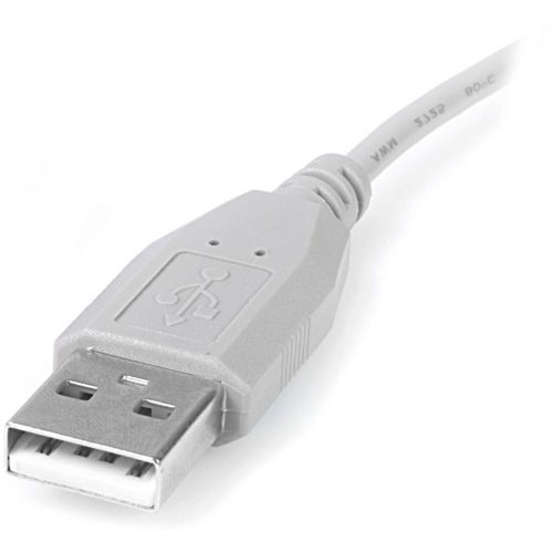 Startech .com 6in Mini USB 2.0 CableA to Mini BType A Male USBMini Type B Male USB6Gray USB2HABM6IN