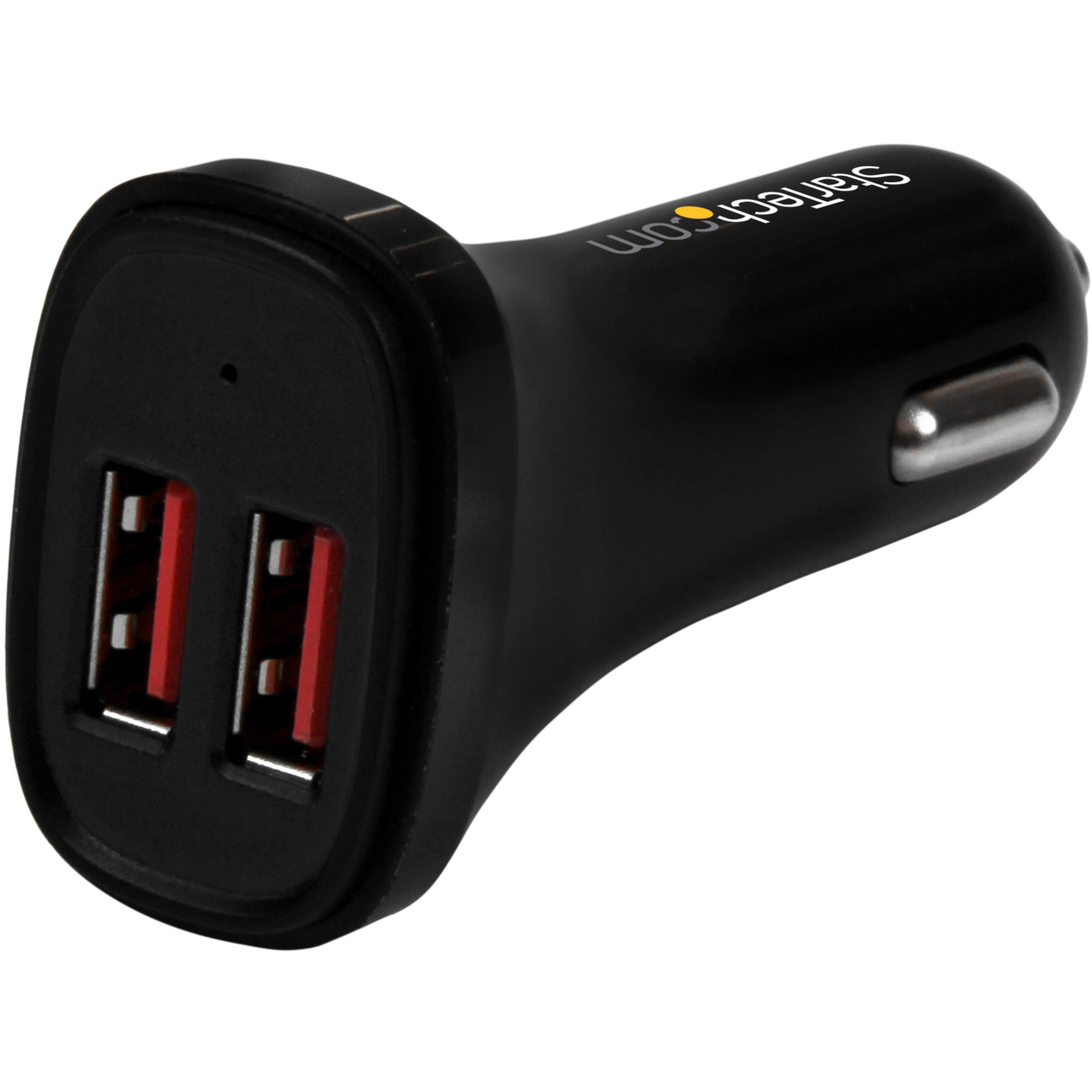 Startech .com Dual Port USB Car ChargerBlackHigh Power 24W/4.8A2 port USB Car ChargerCharge two tablets at onceCharge two tabl… USB2PCARBKS