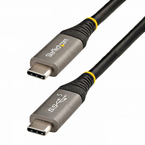 Startech .com 6ft 2m USB C Cable 5Gbps, High Quality USB-C Cable, USB 3.1/3.2 Gen 1 Type-C Cable, 5A/100W PD, DP Alt Mode, USB C Cord6.6ft… USB315CCV2M