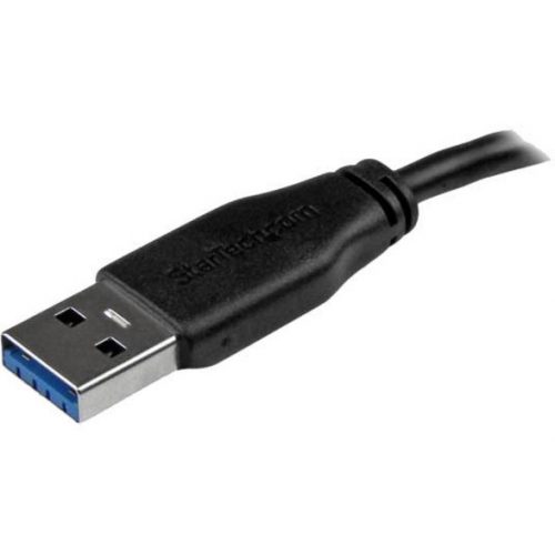 Startech .com 15cm (6in) Short Slim SuperSpeed USB 3.0 A to Micro B CableM/M6″ USB Data Transfer Cable for Hard Drive, Card Reader, Po… USB3AUB15CMS