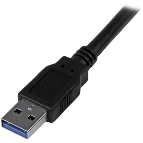 Startech .com 6 ft Black SuperSpeed USB 3.0 Cable A to AM/MType A Male USBType A Male USB6ftBlack USB3SAA6BK