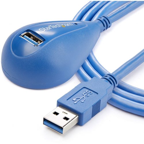 Startech .com 5 ft Desktop SuperSpeed USB 3.0 Extension CableA to A M/FExtend a USB 3.0 port from the back of your computer to your de… USB3SEXT5DSK