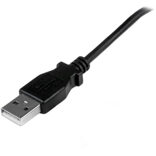 Startech .com 1m Micro USB CableA to Up Angle Micro BCharge or sync your Micro USB devices, with the cable kept out of the way1m USB t… USBAUB1MU