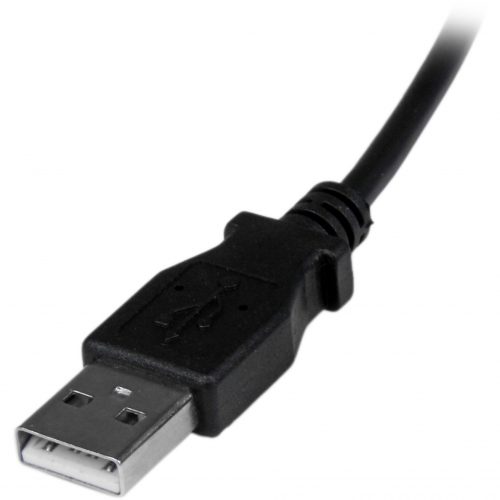 Startech .com 2m Micro USB CableA to Down Angle Micro BCharge or sync your Micro USB devices, with the cable kept out of the way2m USB… USBAUB2MD