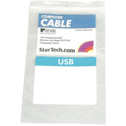 Startech .com 6 ft Clear A to B USB 2.0 CableM/MType A Male USBType B Male USB6ftTransparent USBFAB6T