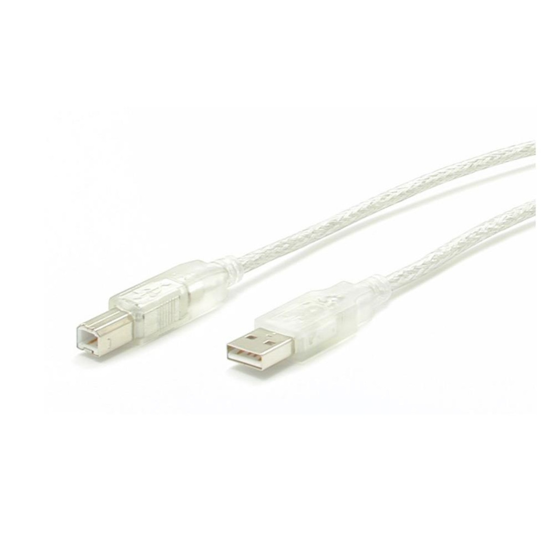 Startech .com 6 ft Clear A to B USB 2.0 CableM/MType A Male USBType B Male USB6ftTransparent USBFAB6T