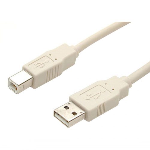Startech .com 3 ft Beige A to B USB 2.0 CableM/MType A MaleType B Male3ft USBFAB_3