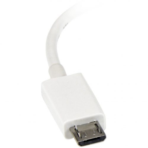 Startech .com 5in White Micro USB to USB OTG Host Adapter M/FConnect your USB On-The-Go capable tablet computer or Smartphone to USB 2.0 devi… UUSBOTGW