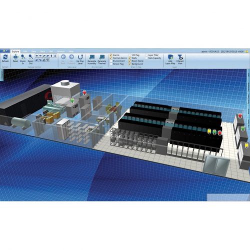 Eaton Visual Capacity Optimization ManagerLicense2500 Floor-mounted AssetPC VCOM-2500