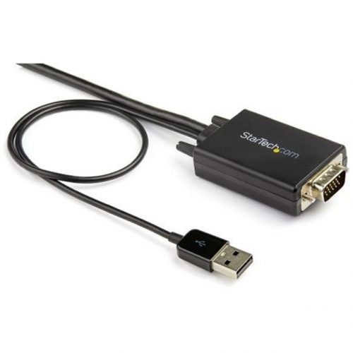Startech .com 3m VGA to HDMI Converter Cable with USB Audio Support1080p Analog to Digital Video Adapter CableMale VGA to Male HDMIVG… VGA2HDMM3M