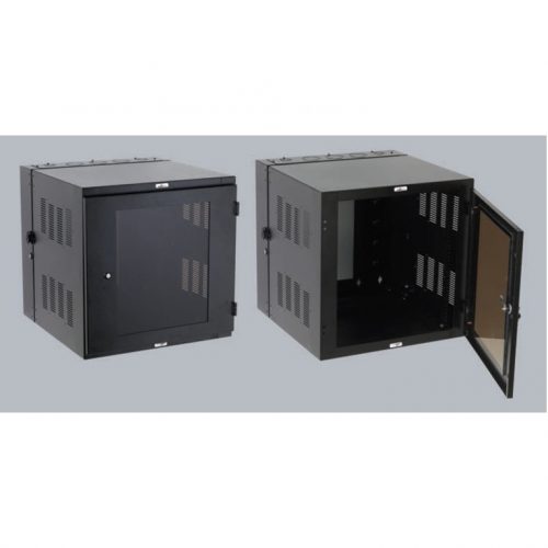 Eaton V-LINE Dual Hinge Wall Mount Cabinet23.50″ Rack DepthWall MountableBlackSteel, Cold-rolled Steel (CRS)200 lb Maximum Wei… VLWM2425SB