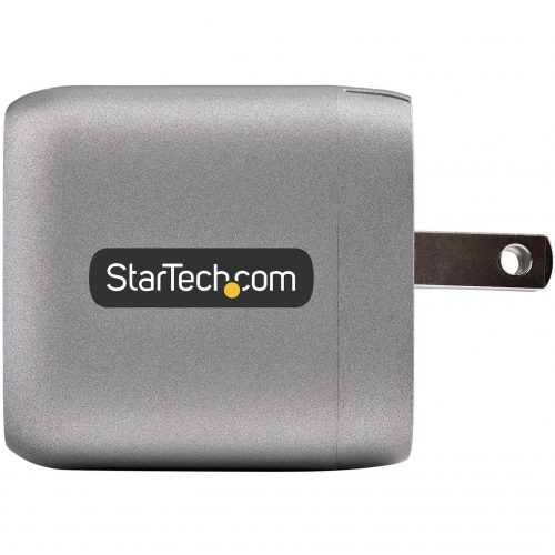 Startech .com 30W USB-C Wall Charger, Portable GaN Charger w/ USB Power Delivery Fast Charging, USB-IF Certified, 6ft Cable, USB-C Charger30 W… WCH1C30