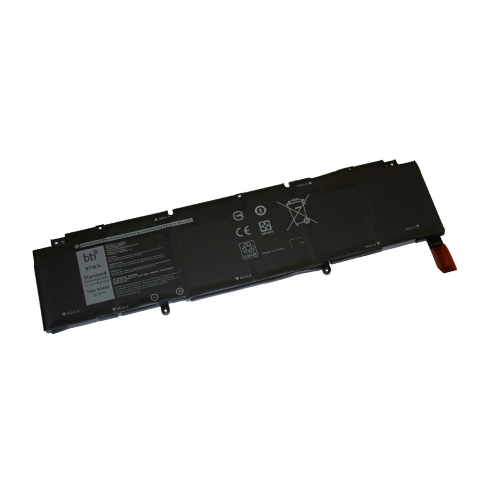 Battery Technology BTI Compatible Models PRECISION 5760 XPS 9700 XPS 9710 Compatible OEM XG4K6 F8CPG 0F8CPG CN-0F8CPG XG4K6-BTI