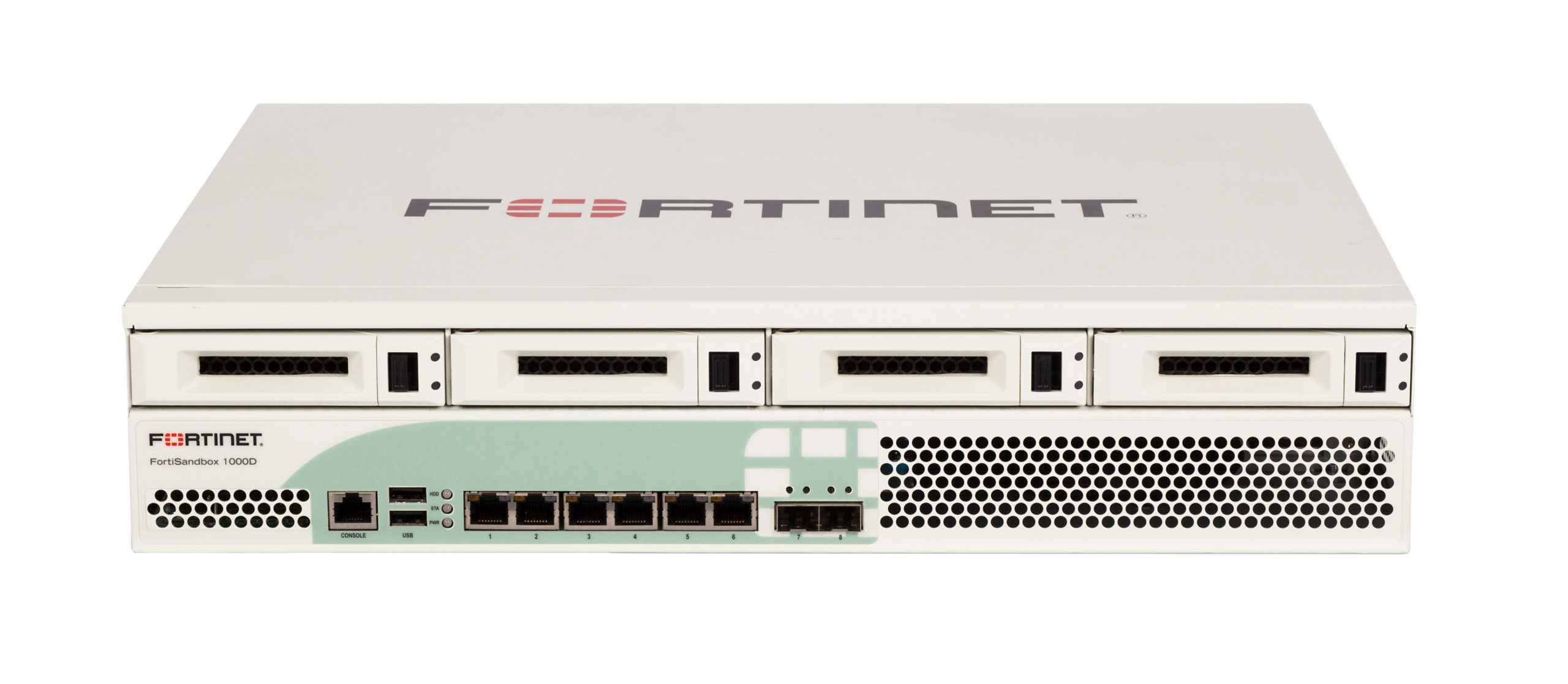 Fortinet FortiSandbox 1000D Network Security/Firewall Appliance6 Port1000Base-X, 1000Base-TGigabit Ethernet6 x RJ-452 Total Exp… FSA-1000D