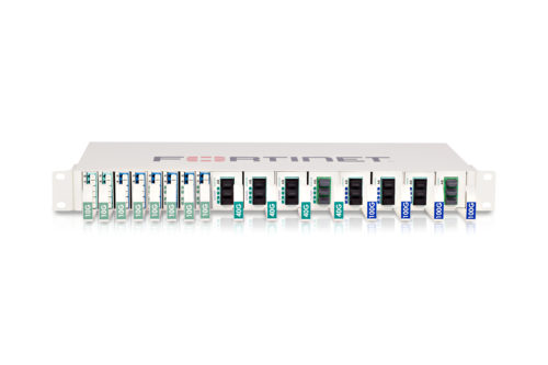 Fortinet FORTITAP 1RU 19 IN RACK MOUNT CHASSIS SUPPORTING UP TO 24 1G/10G FORTITAP MODULE FTP-124A