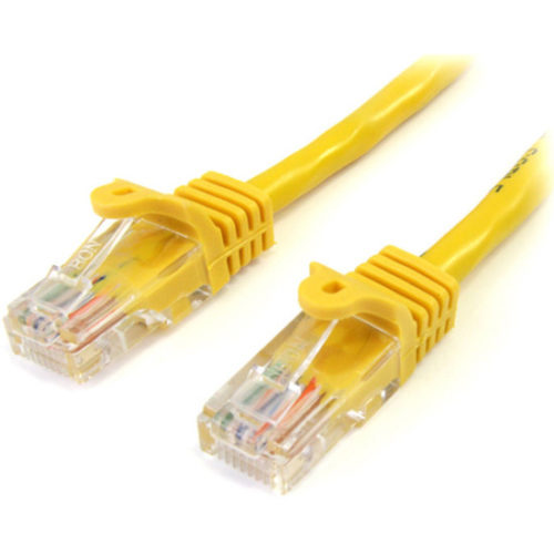 Startech .com 6 ft Yellow Cat5e UTP Snagless Patch CableMake Fast Ethernet network connections using this high quality Cat5e Cable, with Po… 45PATCH6YL
