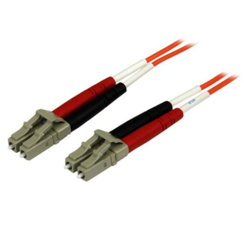 Startech .com 5m Fiber Optic CableMultimode Duplex 50/125OFNP PlenumLC/LCOM2LC to LC Fiber Patch Cable16.40 ft Fiber Optic… 50FIBPLCLC5