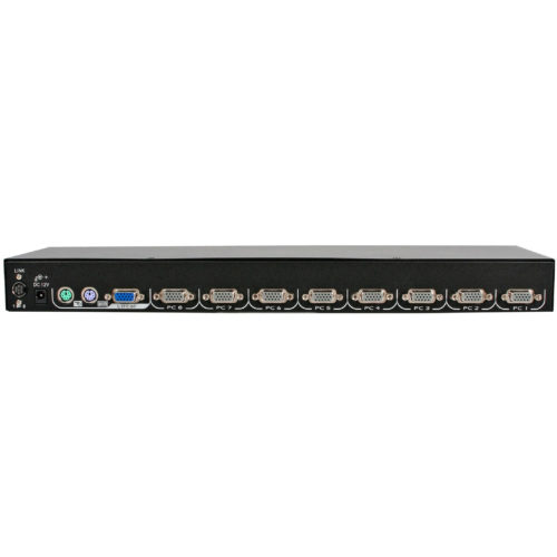 Startech .com 8-port KVM Module for Rack-mount LCD Consoles with additional PS/2 and VGA ConsoleEnhance or replace the KVM module on your Sta… CAB831HD
