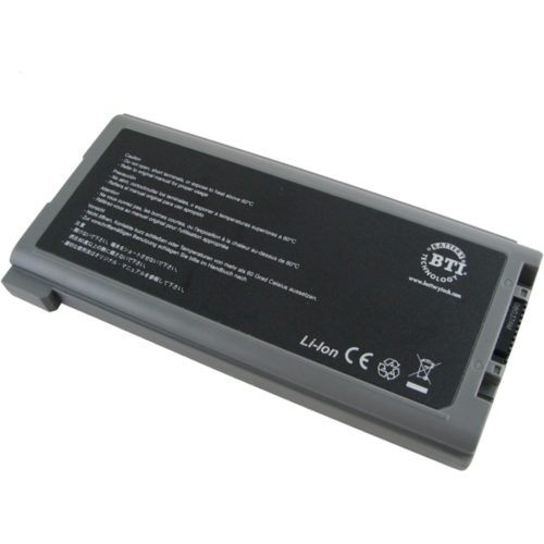 Battery Technology BTI Notebook For Notebook RechargeableProprietary  Size7800 mAh10.8 V DC CF-VZSU46U-BTI