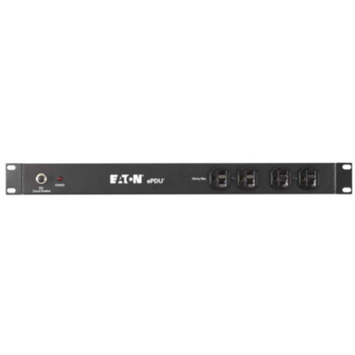 Eaton ePDU EPBZ99 8-Outlet Power Distribution UnitNEMA L5-20P8 x NEMA 5-20R120 V AC1UHorizontal EPBZ99