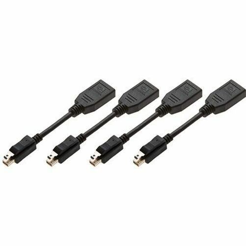 PNY Technologies mDP to DP Four Pack RetailDisplayPort/Mini DisplayPort Video Cable for Video DeviceFirst End: Mini DisplayPort Digital Audio/V… MDP-DP-FOUR-PCK