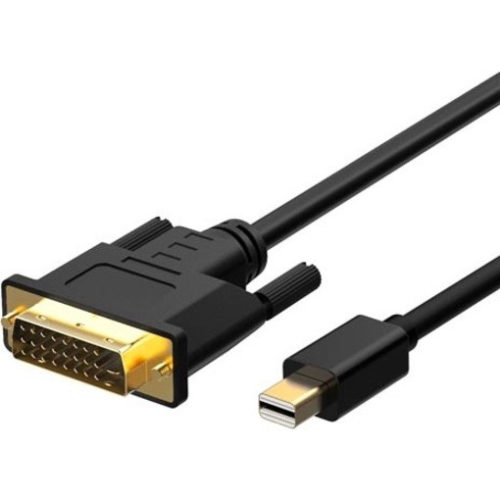 Axiom Mini DisplayPort to DVI-D Adapter Cable 3ft3 ft DVI-D/Mini DisplayPort A/V Cable for Monitor, Desktop Computer, Notebook, Audio… MDPMSDVIDM03-AX