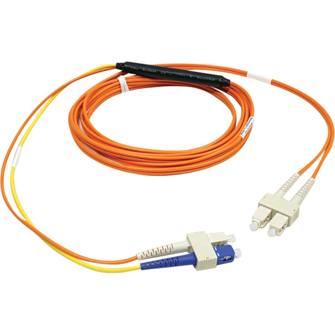 Tripp Lite 5M Fiber Optic Mode Conditioning Patch Cable SC/SC 16′ 16ft 5 MeterSC MaleSC Male16.4ftYellow, Orange N426-05M