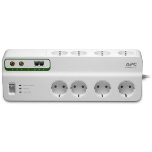 APC by Schneider Electric Performance SurgeArrest 8 Outlets with Phone & Coax Protection 230V Germany2300 VA230 V AC Output PMF83VT-GR