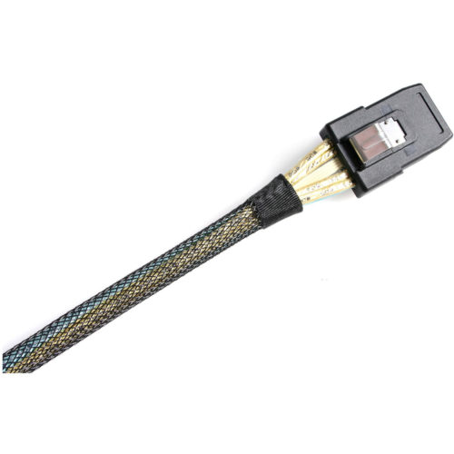 Startech .com .com 50cm Internal Mini-SAS Cable SFF-8087 To SFF-8087 & SidebandSerial Attached SCSI (SAS) internal cablewith Side… SAS878750