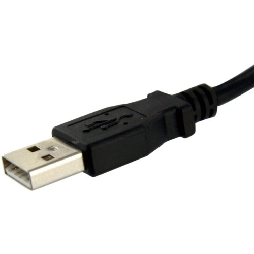 Startech .com 2 ft Panel Mount USB Cable A to AF/MAdd an external panel mount USB connection to a PC or faceplateUSB Female to Male… USBPNLAFAM2