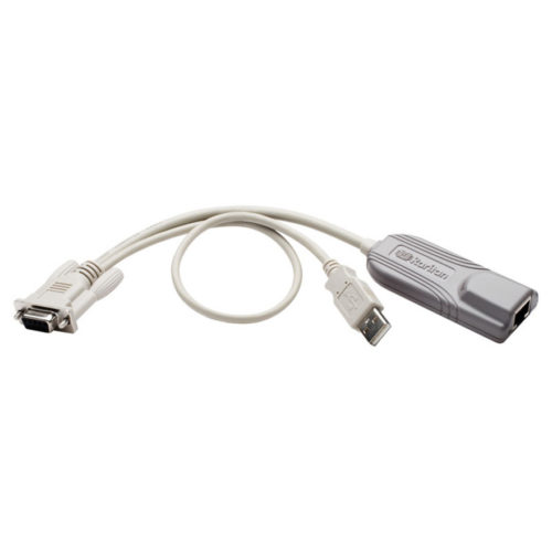 Raritan P2CIM-SER KVM Cable AdapterSerial KVM CableFirst End: 1 x 9-pin DB-9 SerialFemale, 1 x USB Type AMaleSecond End: 1 x RJ… P2CIM-SER
