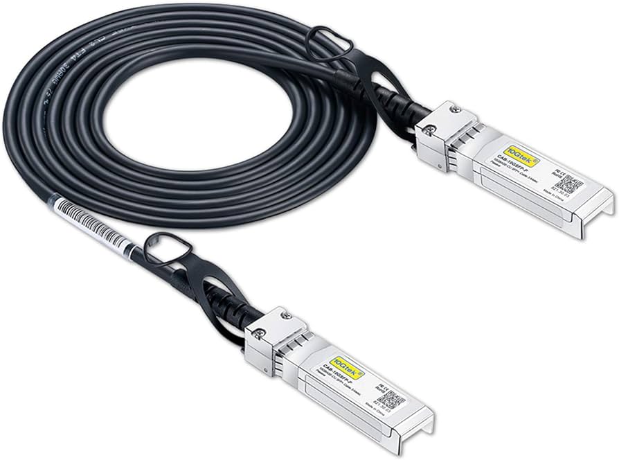 HPE Networking Instant On 10G SFP+ to SFP+ 1m Direct Attach Copper Cable – 3.28 ft SFP+ Network Cable for Network DeviceFirst End: 1 x SFP+ NetworkS… R9D19A