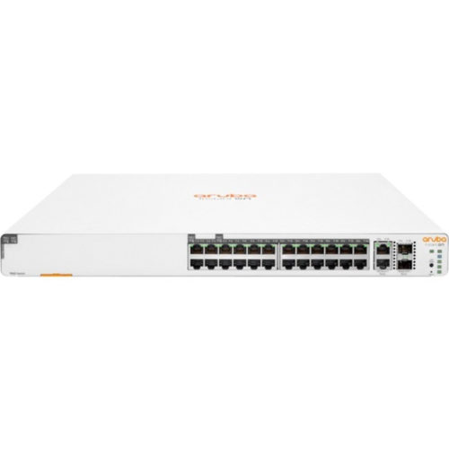 HPE Networking Instant On Switch 1960-24G 2XT-2XGT – 20p Class4 4p Class6 PoE 2SFP+ 370W JL807A#ABA