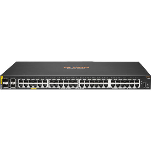 Aruba 6000 48G Class4 PoE 4SFP 370W Switch48 PortsManageableGigabit Ethernet10/100/1000Base-T, 100/1000Base-X3 Layer Supported… R8N85A#ABA