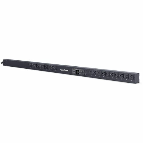 Cyber Power PDU31116 20-Outlets PDUMonitoredNEMA 5-15P20 x NEMA 5-15RNetwork (RJ-45)10 ft Cord Length0UVerticalRack-moun… PDU31116