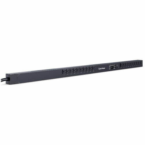 Cyber Power PDU31116 20-Outlets PDUMonitoredNEMA 5-15P20 x NEMA 5-15RNetwork (RJ-45)10 ft Cord Length0UVerticalRack-moun… PDU31116