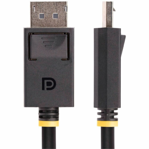 Startech .com 3ft DisplayPort 2.1 Cable, VESA Certified DP40 DisplayPort Cable w/UHBR10/HDR/DSC 1.2a/HDCP 2.2, 8K 60Hz, DP 2.1 Cord -… DP21-3F-DP40-CABLE
