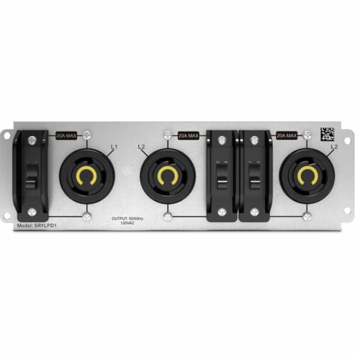 APC by Schneider Electric Backplate Kit with 3x NEMA L5-20R Outlets for Smart-UPS Modular Ultra3 x NEMA L5-20R20 A SRYLPD1