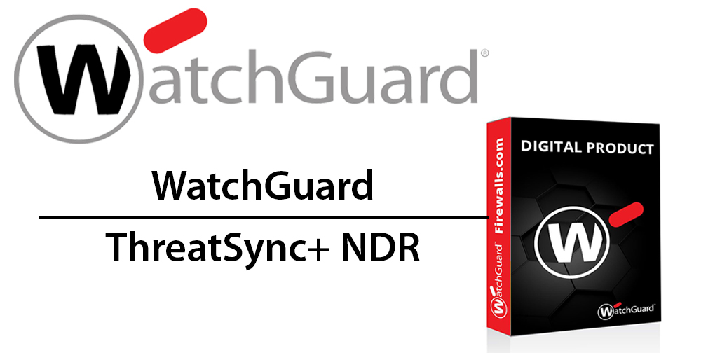 WatchGuard ThreatSync + NDR 1Yr/51-100 licenses WGTSNDR30201